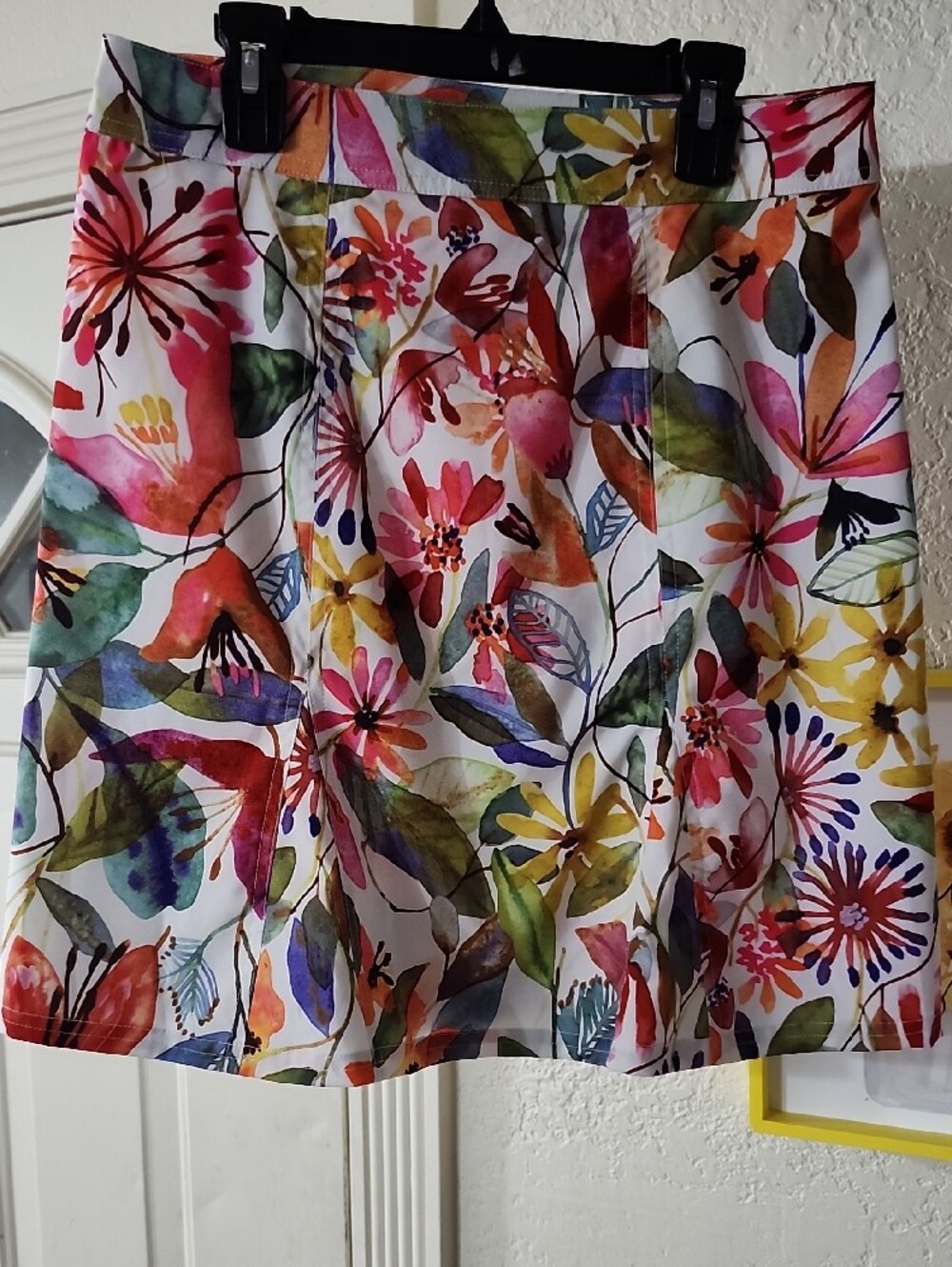RipSkirt Hawaii Wrap Skirt Sz S Wildflower Watercolor Floral Pocket Quick Dry - Picture 11 of 11